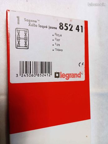 Legrand SAGANE Xélio Plaque Rouge CHERRY 82460 ou 824 60