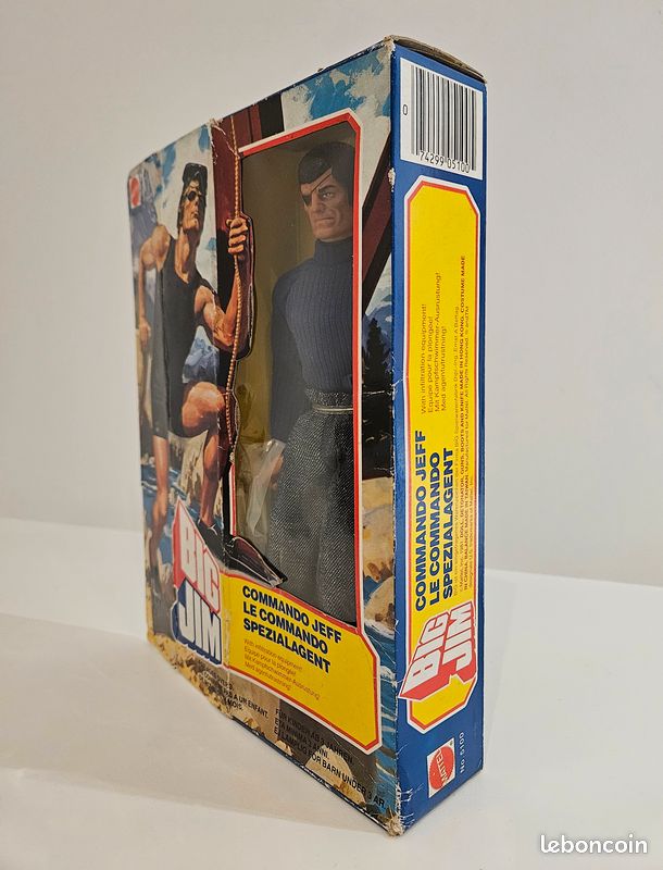 Big Jim Série Commando - Kobra (ref.2244) neuf en boite