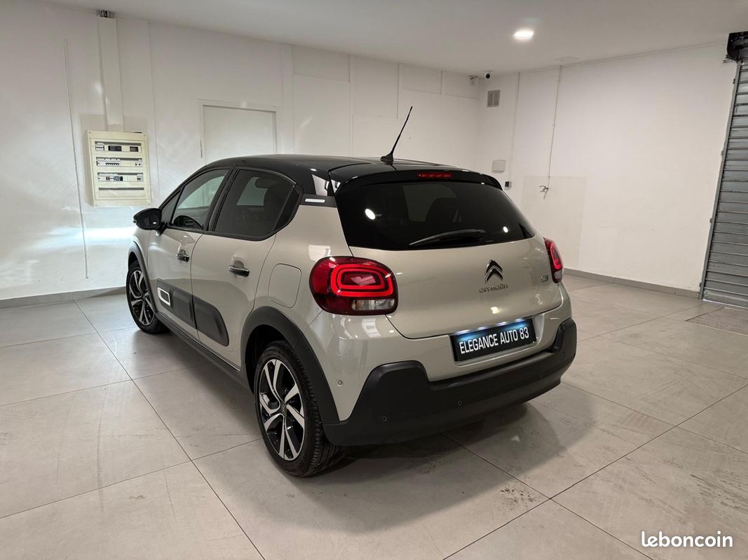 Citroen C3 1.5 BLUEHDI 100CH S&S SHINE / CARPLAY / CAMERA / SUIVI AVEC FACTURE (image 7)