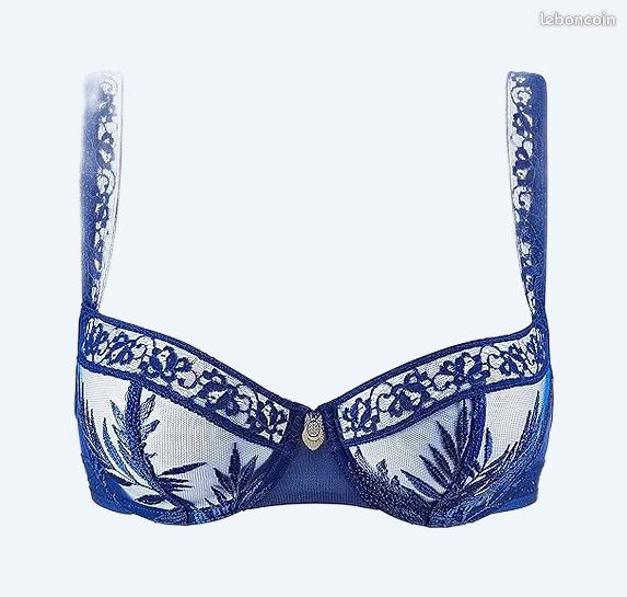 Soutien-gorge Aubade Conte Russe - Corbeille Armaturée Taille 85E, Blanc Lagoon, Neuf Avec étiquettes