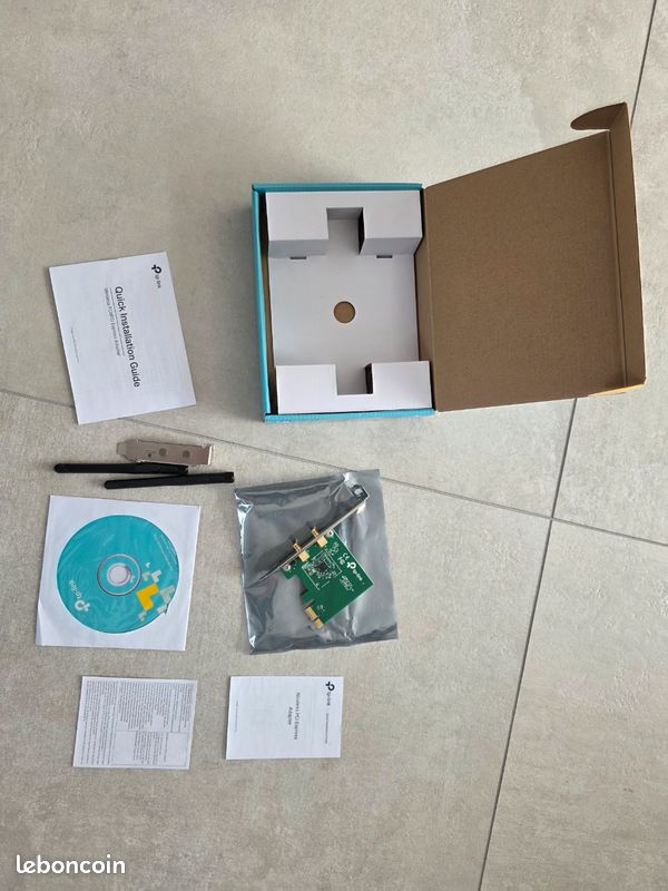 Carte Wi-Fi TP-Link TL-WN881ND – PCI Express – 300 Mbps – Complète (image 4)