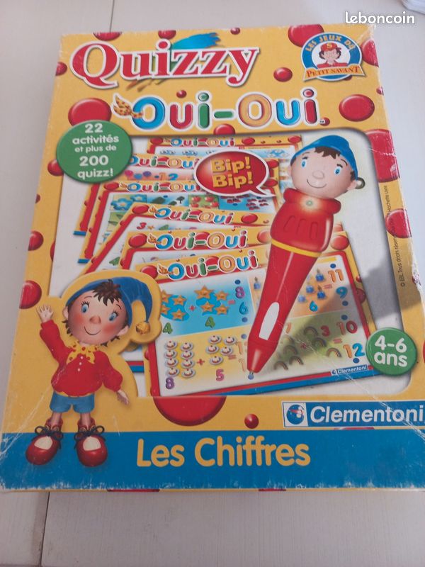 Jeu du petit savant Quizzy Oui-Oui (image 1)