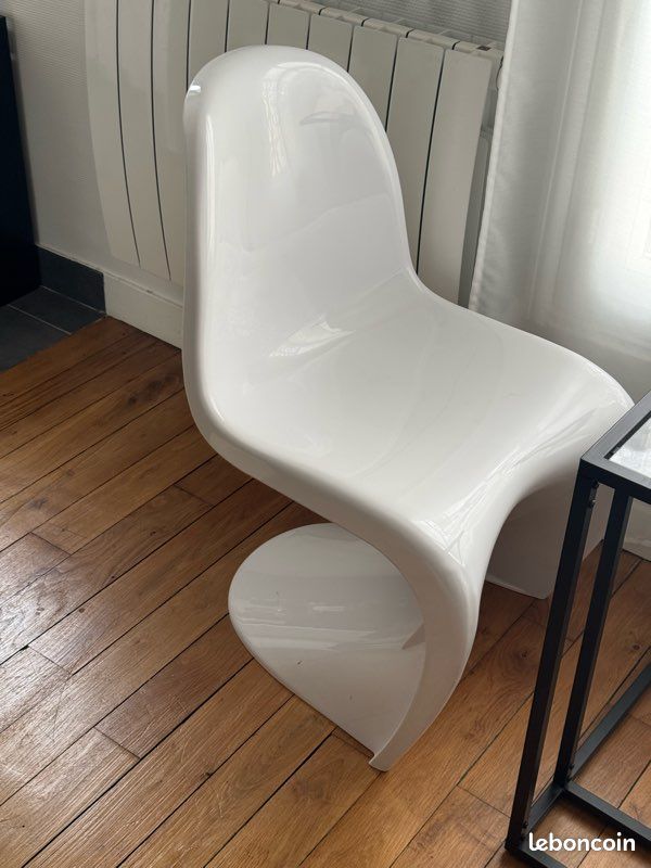 Chaise Panton blanc vernis - lot de 4 (image 6)