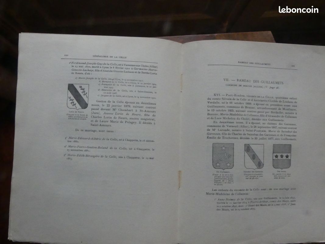 Généalogie de la maison de la Celle (image 3)