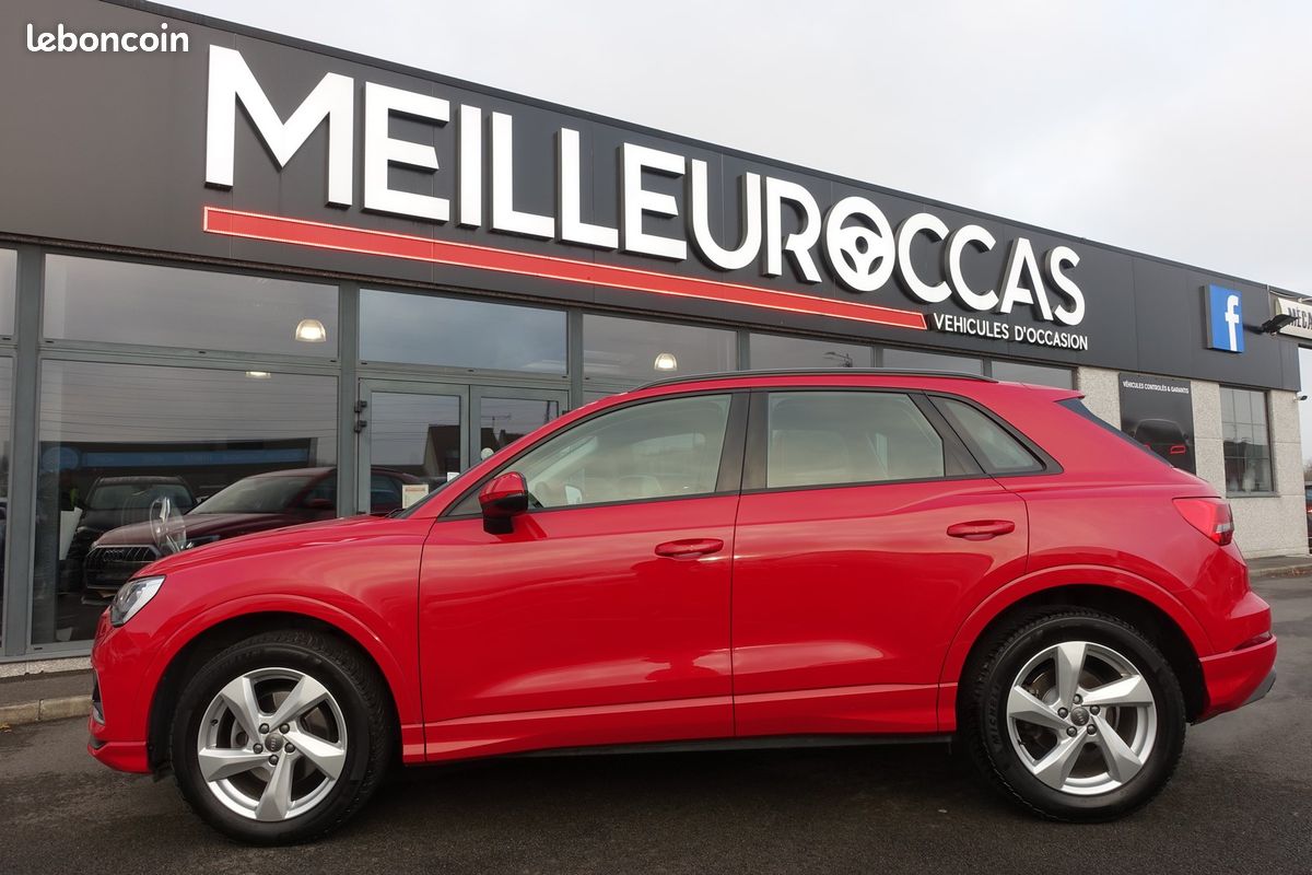 Q3 35 Tfsi 150cv S-Tronic Cuir/Alcantara chauffant/Virtual Cockpit/Gps Europe/Caméra/Hayon élec/Garantie 12 mois (image 2)