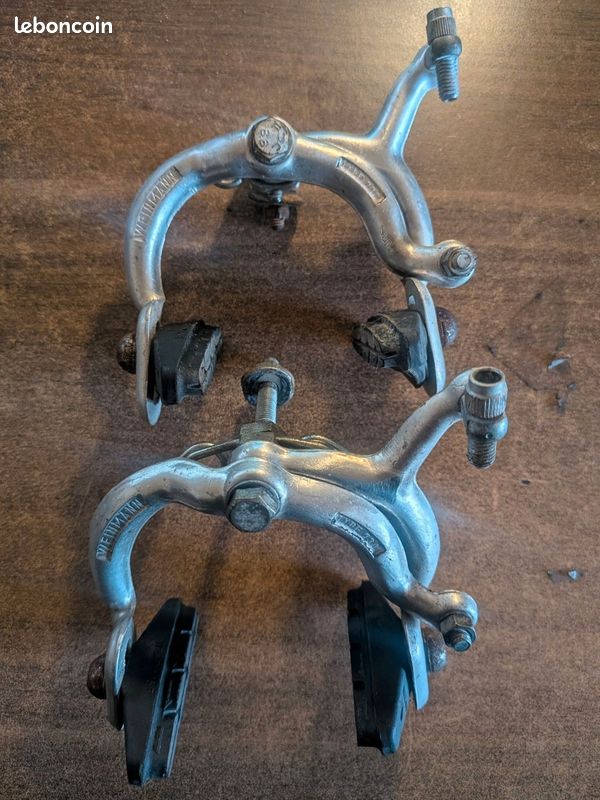Étriers De Frein Weinmann Type 730 Alu - Pour Vélo De Course - Paire Avant/arrière