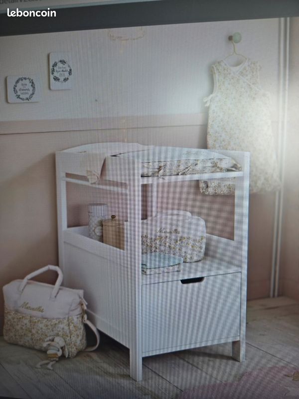 Meubles Sac A Langer Bebe Maison Du Monde Table à Langer Blanche