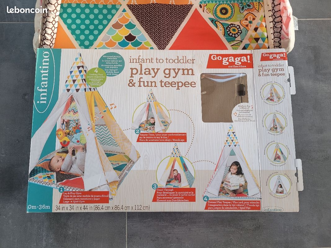 Infant Gym Infantino Playtime Teepee Infantino Playtime Teepee