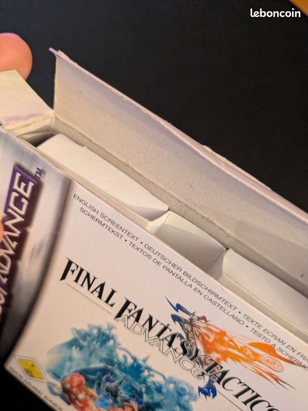 Final Fantasy Tactics Advance (officiel) - Game Boy Advance (pile de sauvegarde ok) (image 20)