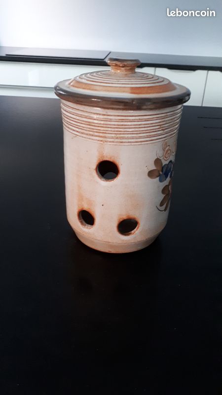 Pot céramique à conservation , échalotte, ail 4 euros (image 2)