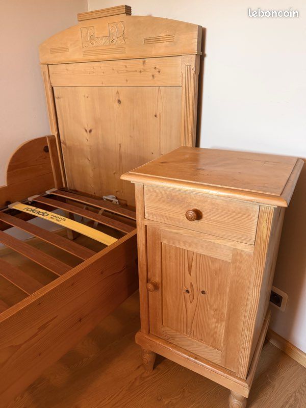 Ensemble chambre Pin massif (image 3)