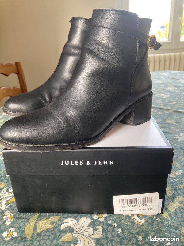 Jules Bottines Cavalieres Bottines Plates Jules Jenn Chaussures