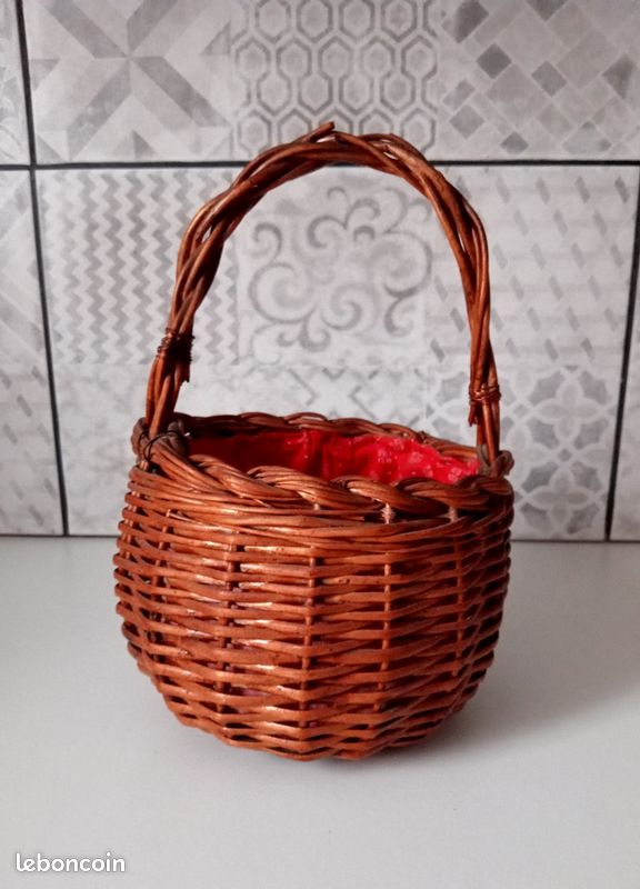 🌺Petit Panier Marron🌺 (image 1)