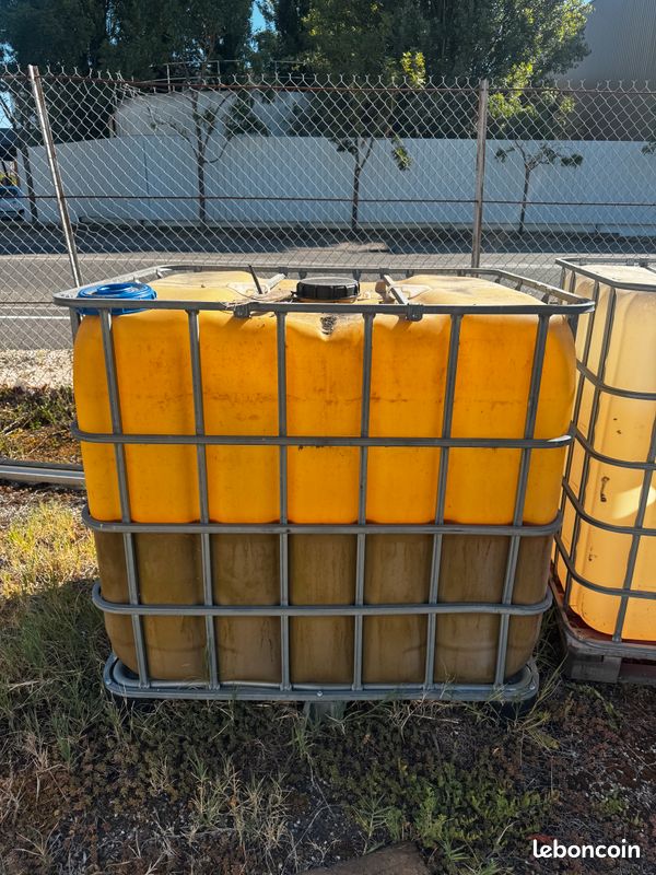 Cuves IBC 1 000 litres ayant contenu du fioul – usage technique (image 2)