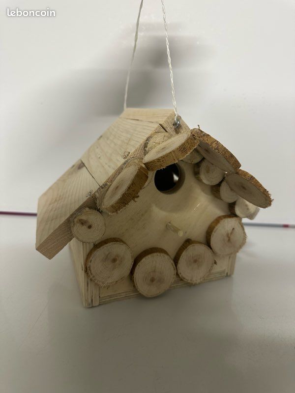 Nichoir à oiseaux, création artisanale (image 2)