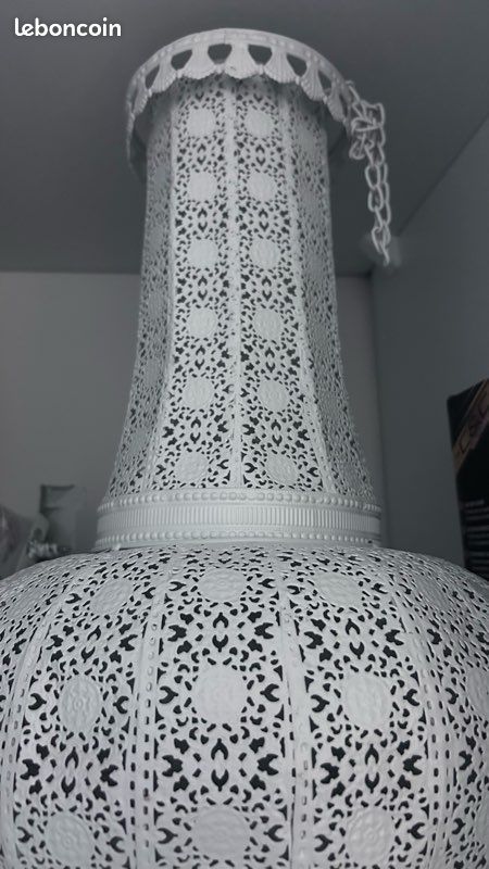 Suspension orientale blanche maisons du monde (image 2)