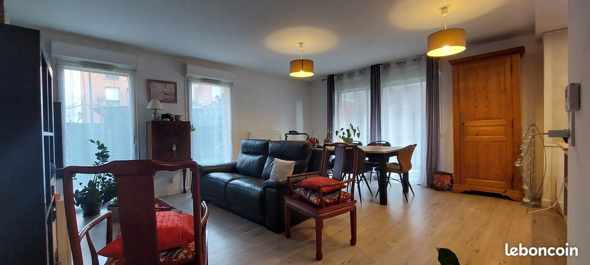 Appartement 4 pièces 97 m² · à Tourcoing · 96,7 m² · 1 200 €