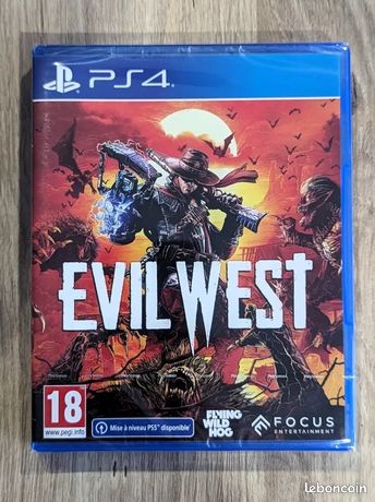 Evil west - ps4 / ps5 - jeu neuf sous blister - Jeux vidéo
