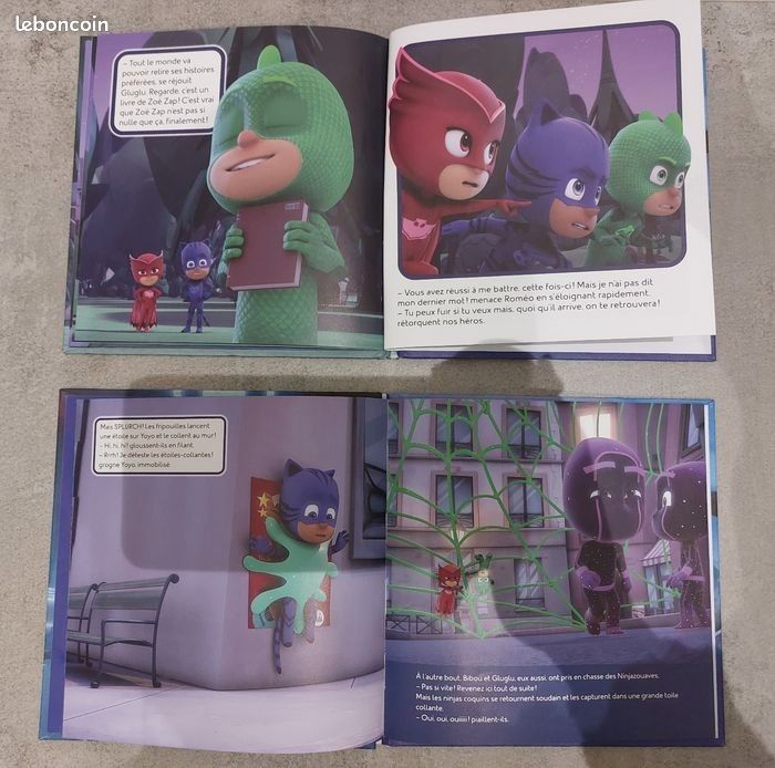 Lot de 2 livres PYJAMASQUES
En parfait état (image 2)