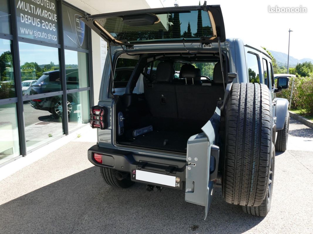 JEEP WRANGLER 2.0i T 4xe - 380 - BVA 4x4 2018 Unlimited Sahara 1941 PHASE 2 (image 44)