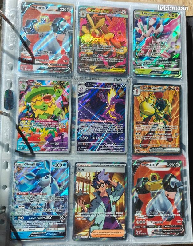 Neuf : 22 Cartes Pokémon Ultra Rare EX, V, VMAX, GG, GX, Radieux, Dresseur, Shinny, Full Art, jumbo