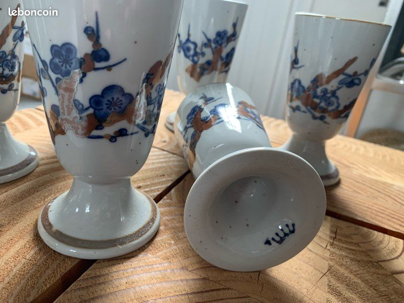 6 verres tasses Mazagrans (image 2)