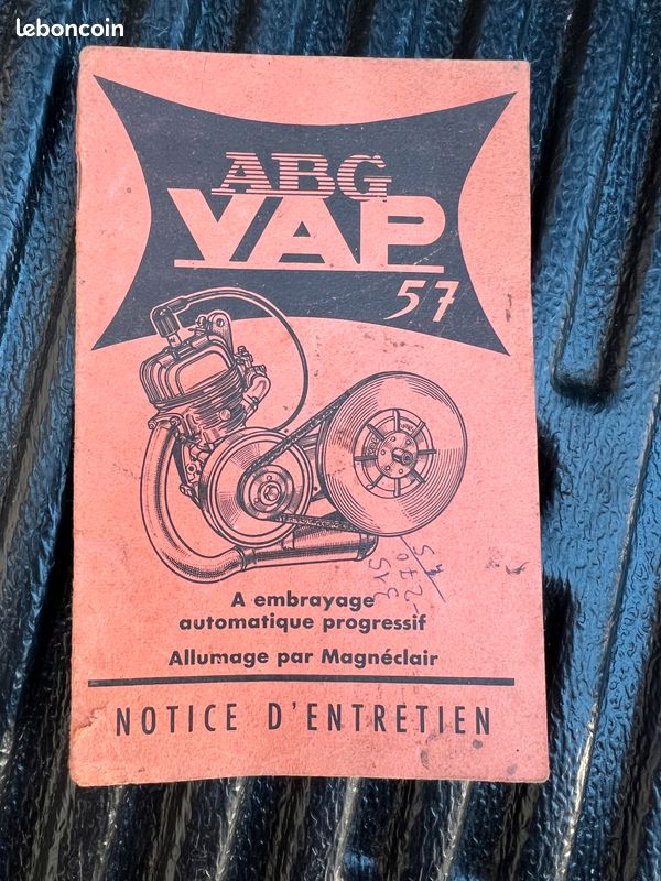 Catalogue moteur Vap