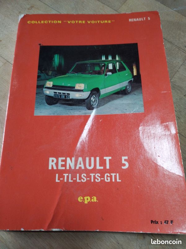 Revue technique Renault 5 (image 1)