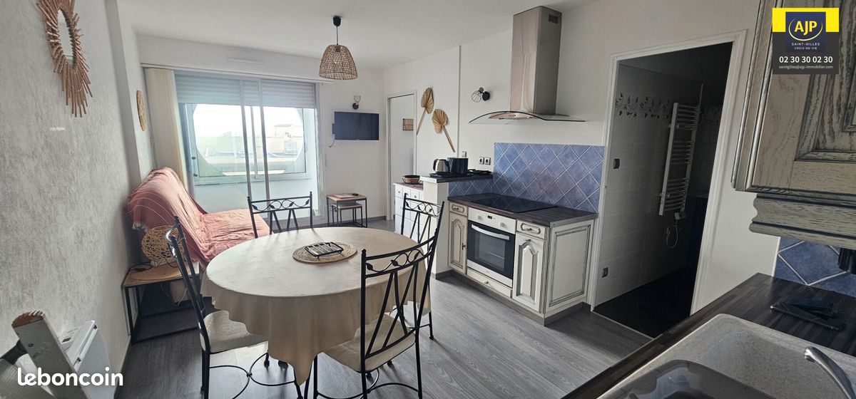 Appartement 2 pièces 32 m² · à Saint-Gilles-Croix-de-Vie · 32 m² · 183 000 €