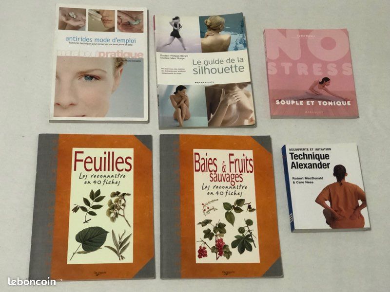 Lot livres (santé, nutrition, esthétique, sport, biographies) (image 5)
