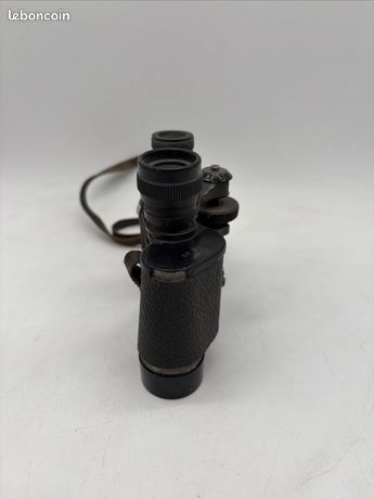 Paire de jumelles Allemande Carl Zeiss Jena 8 x 40 avec étui cuir Réf