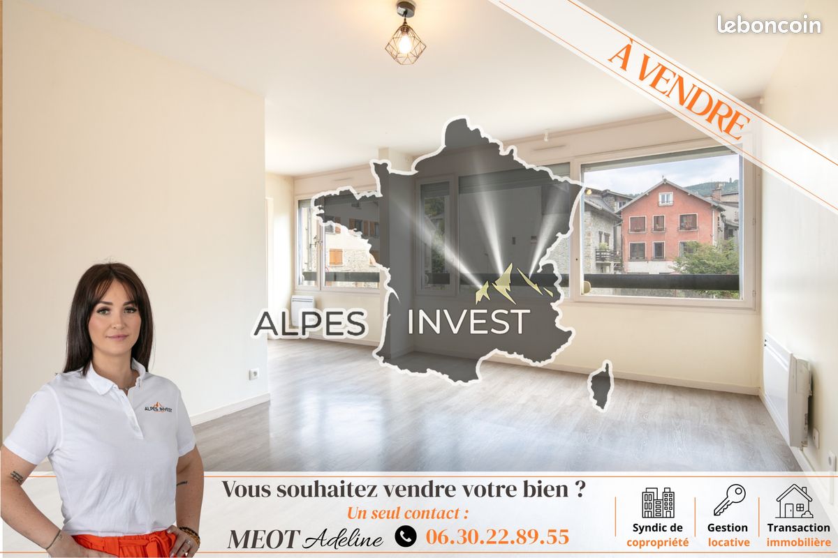 Appartement 4 pièces 83 m² · à Valgelon-la Rochette · 83 m² · 198 000 €