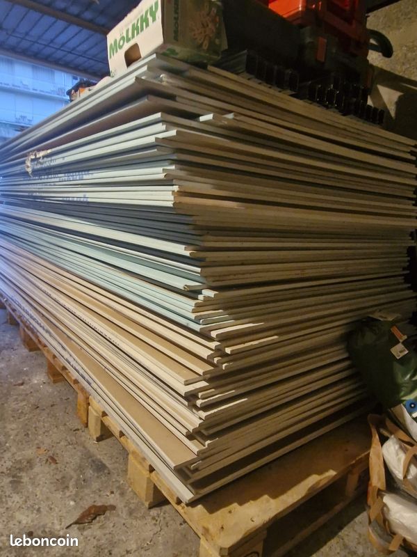 Lot plaques de placo BA13 + rails – Prix intéressant (image 3)