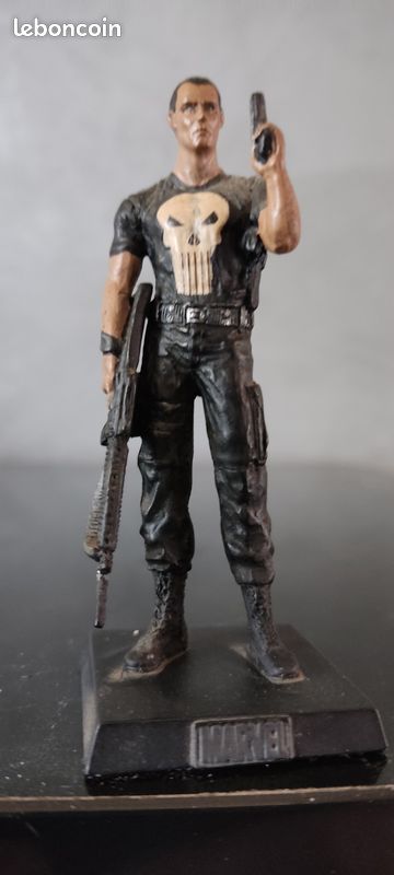 Figurine En Plomb Punisher Marvel Eaglemoss N°19 - édition 2006, Occasion