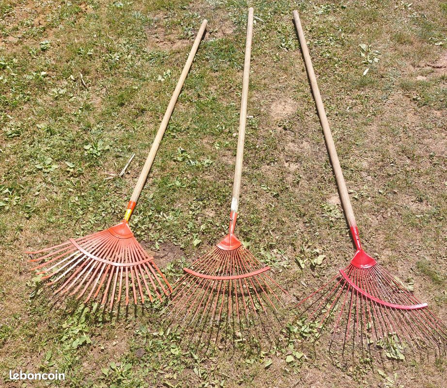Outils Wolf – Balais -râteau à gazon et feuilles (image 2)