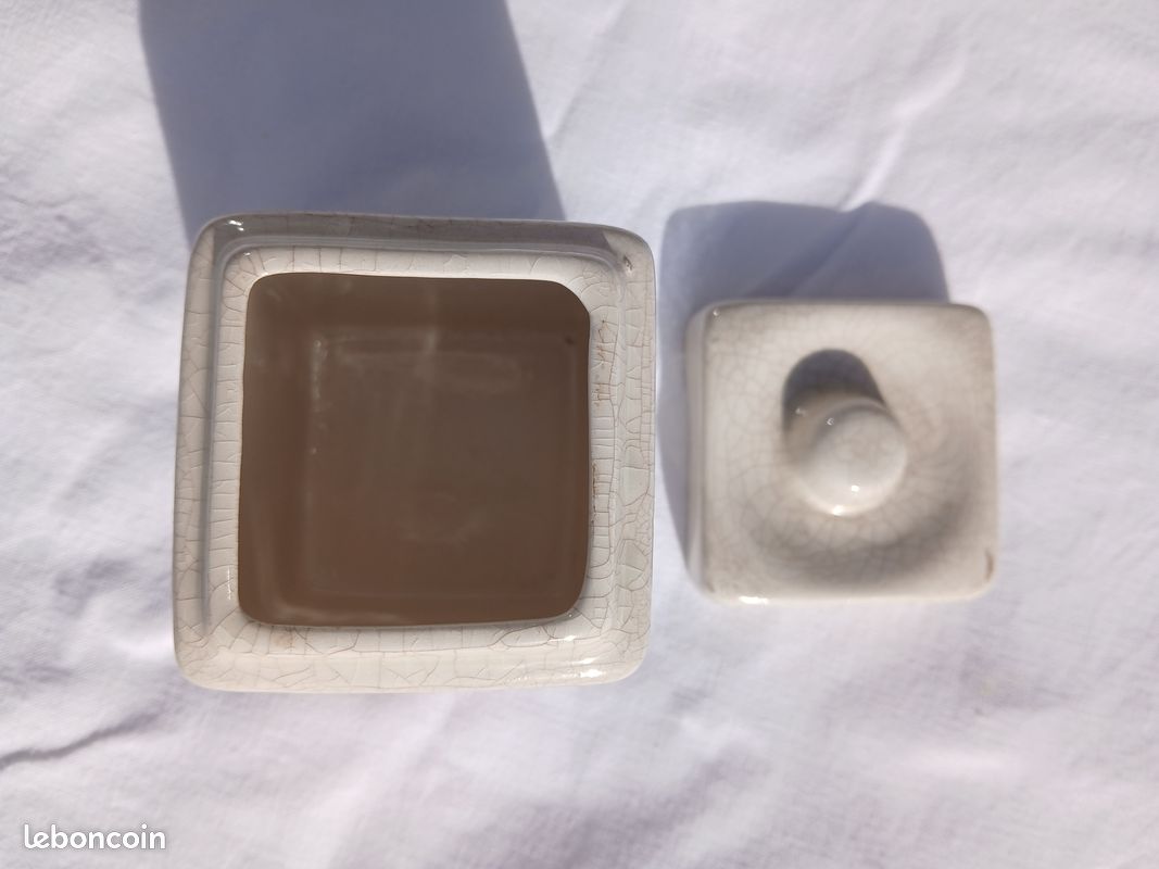 Ensemble de 6 pots à épices en céramique avec étagère support (image 6)