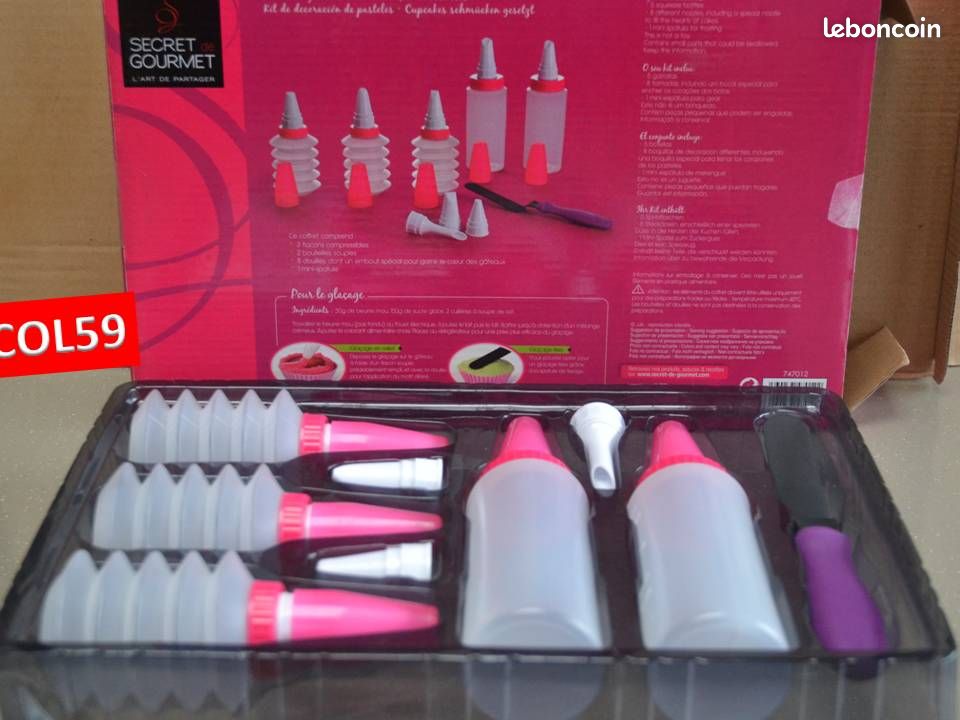 Coffret neuf DECORATION pour GATEAUX & CUPCAKES (image 1)
