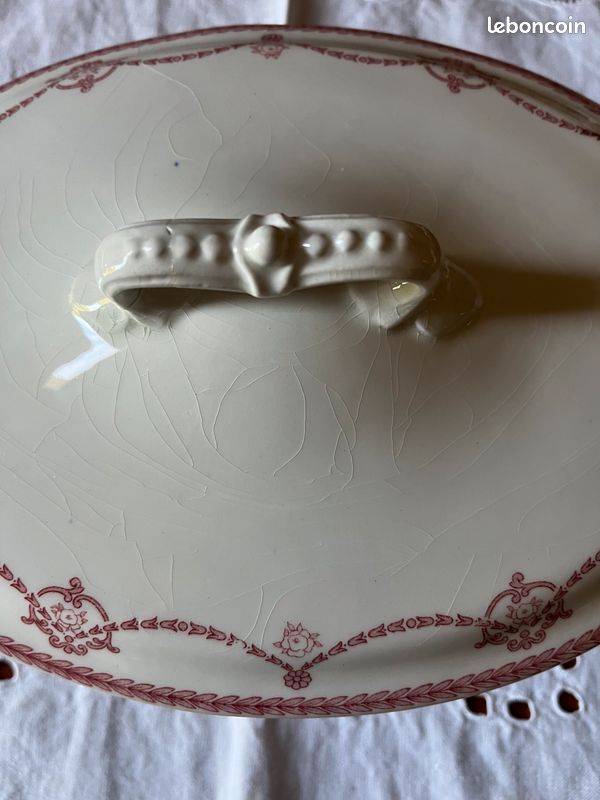 Légumier ancien en faïence anglaise – modèle Ledbury – Belle Époque (image 12)