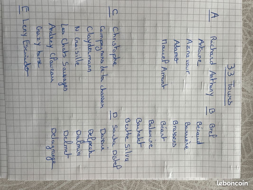 Vinyles variétés françaises (image 1)