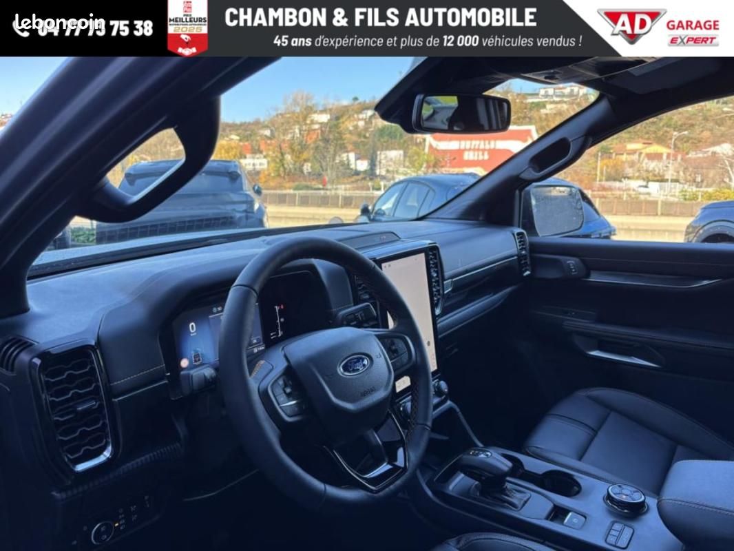 Ford Ranger DOUBLE CABINE 2.0 ECOBLUE 205 CH BVA10 4WD WILDTRAK 4 places SANS MALUS (image 5)