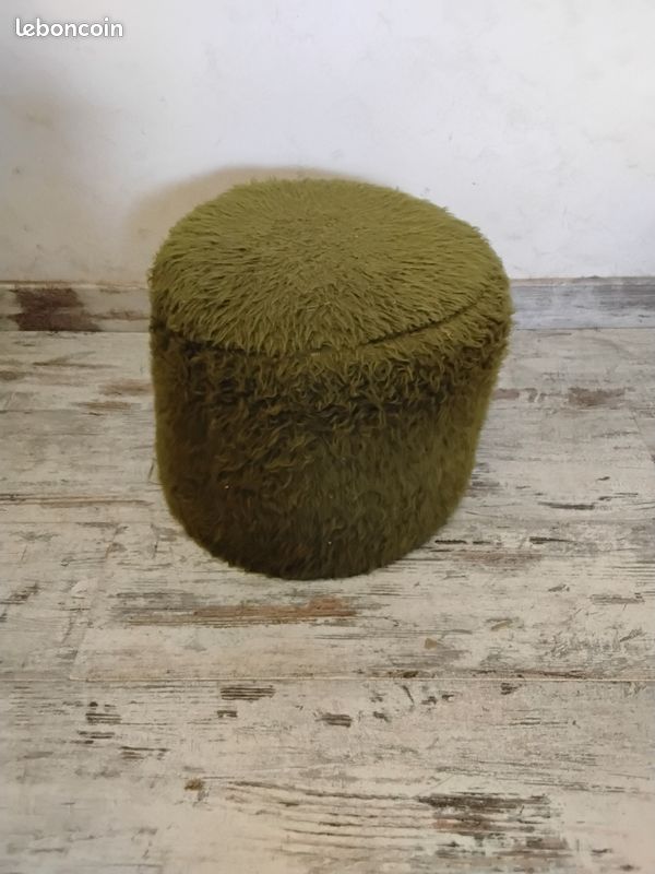 Petit pouf vintage (image 3)