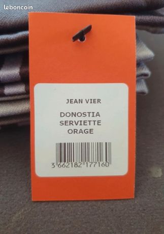Nappe Jean Vier – 100% Lin – Couleur Epicé – Neuve Avec étiquettes
