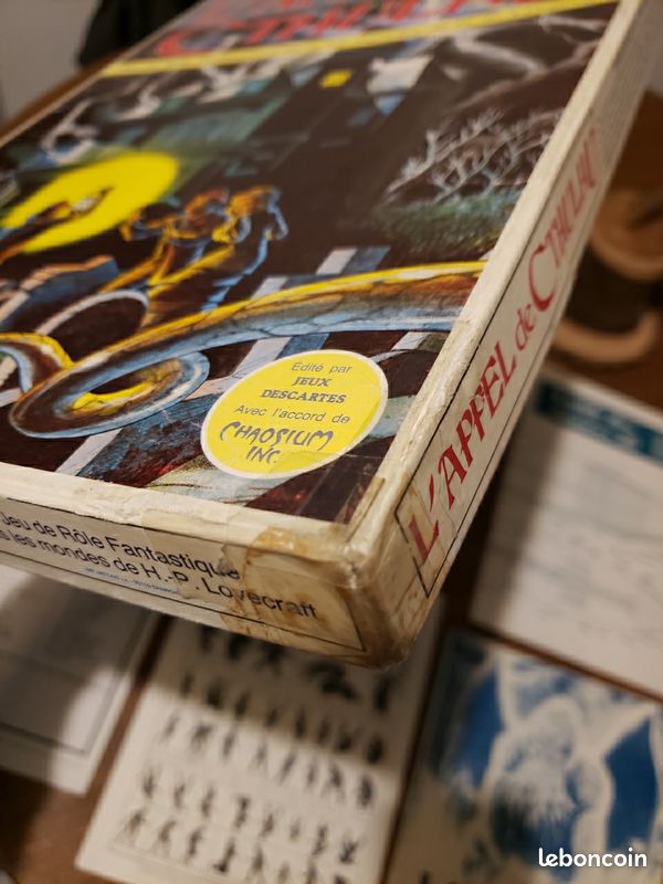 L'APPEL DE CTHULHU - BOÎTE DE BASE (FRANÇAIS) - BOITE DE DÉPART BRP