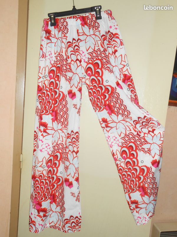 Pantalon large taille U (roro34) (image 1)