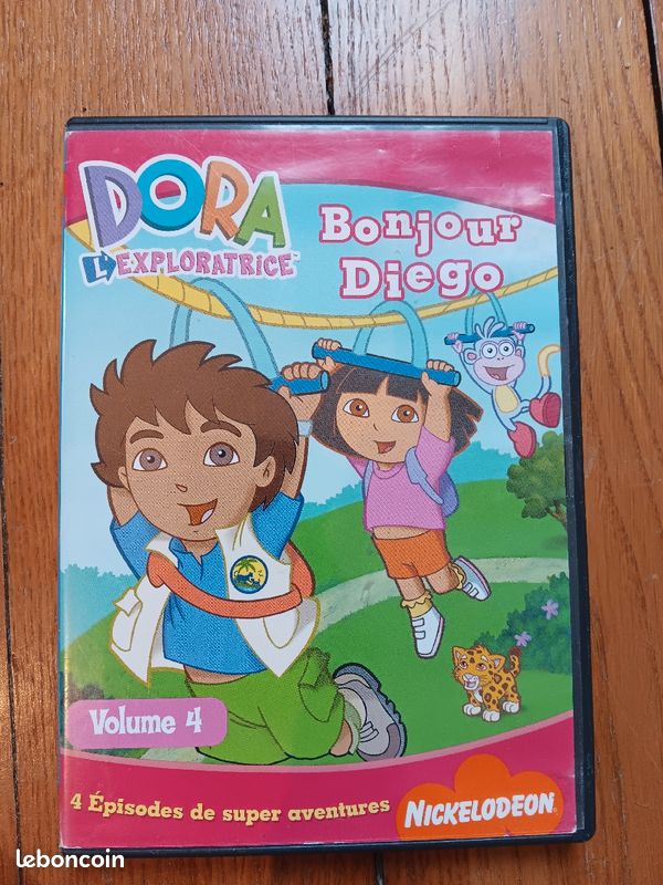 DVD Dora l'exploratrice Bonjour Diego (image 1)