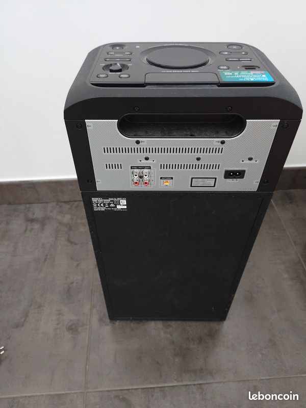 Enceinte amplifiée Sony MHCV11 BLACK (image 5)