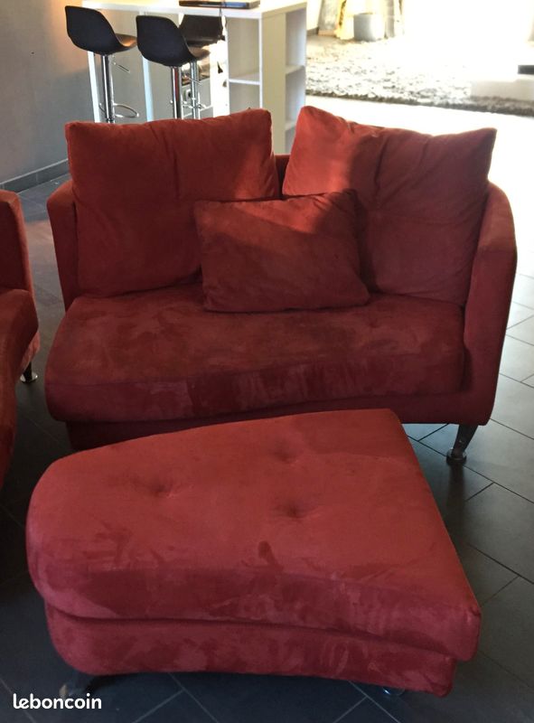Banquette et pouf (image 1)