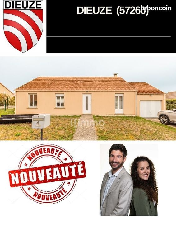 Maison 5 pièces 103 m² · à Dieuze · 103 m² · 210 000 €