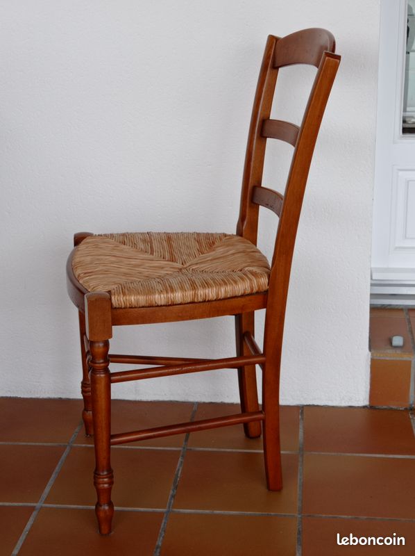 Chaises paillées (image 3)