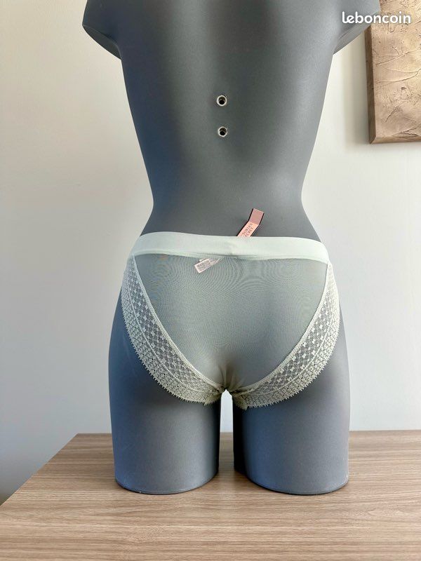 Culotte De Bikini Victoria's Secret - Taille M - Couleur Pêche - Neuve Avec étiquette, En Coton